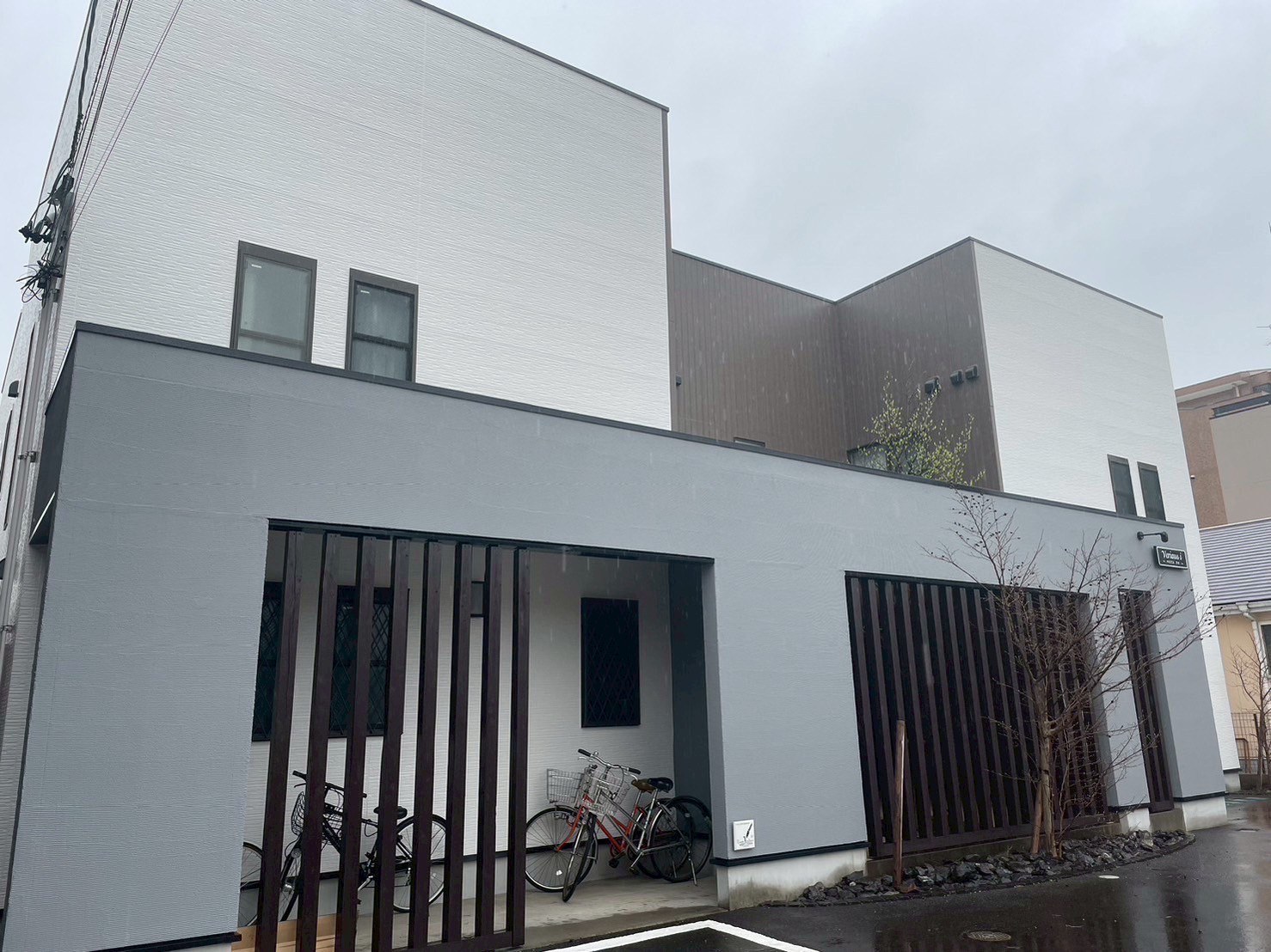 塗り替え後の建物外観
