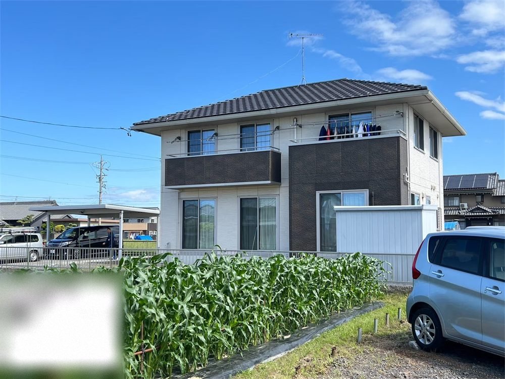 施工前の戸建て