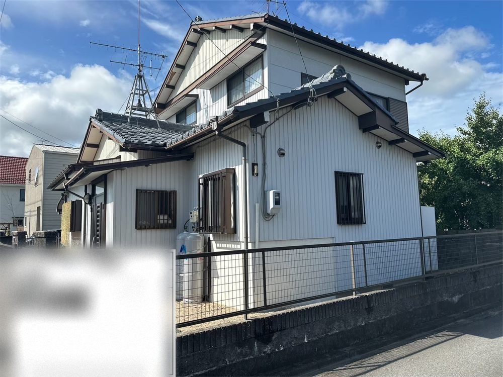 施工前の和風の戸建て