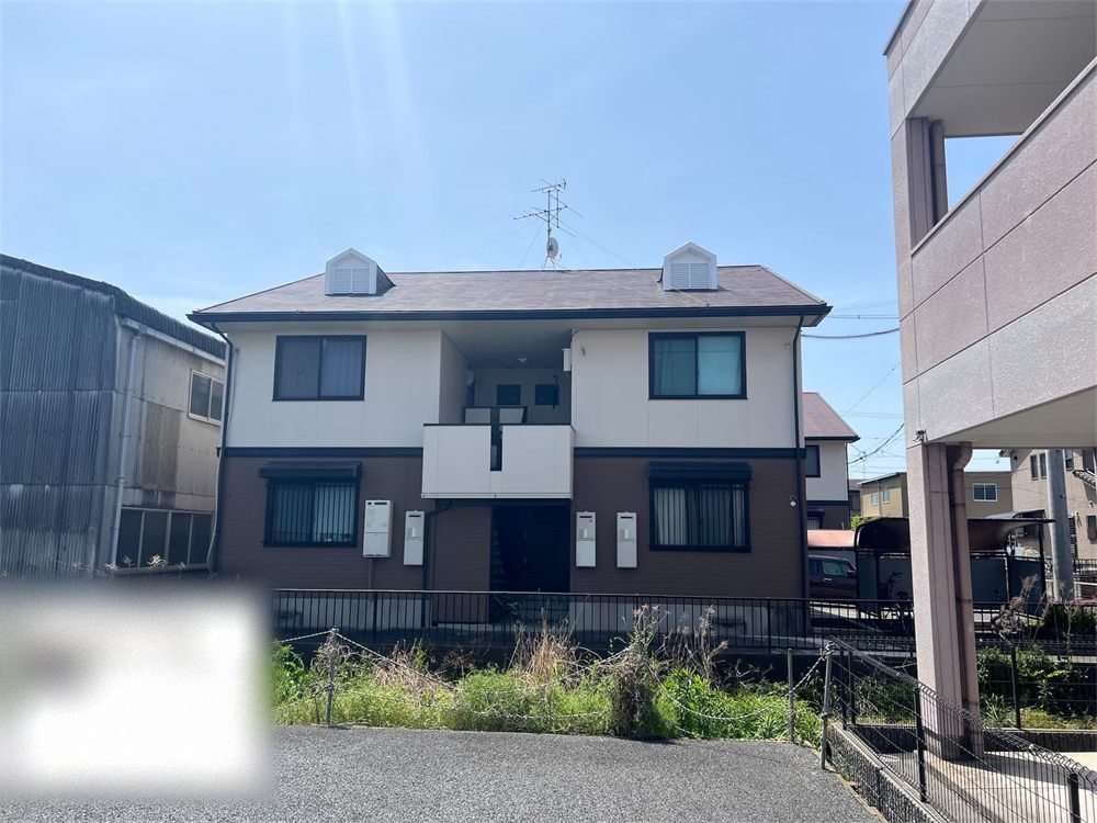 施工前のアパート